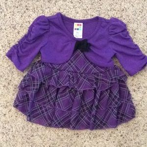 💎5 for $10! 
12 month size purple dress